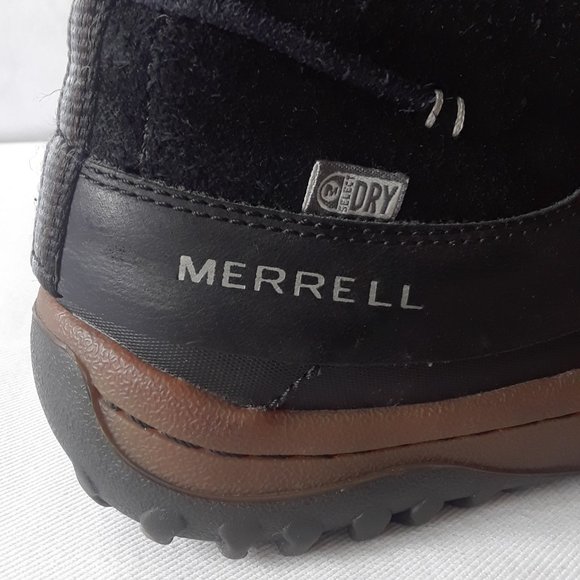 Merrell. Waterproof Leather Winter Boots. Decora Sonata. Size 7B (37.5) - Picture 10 of 16
